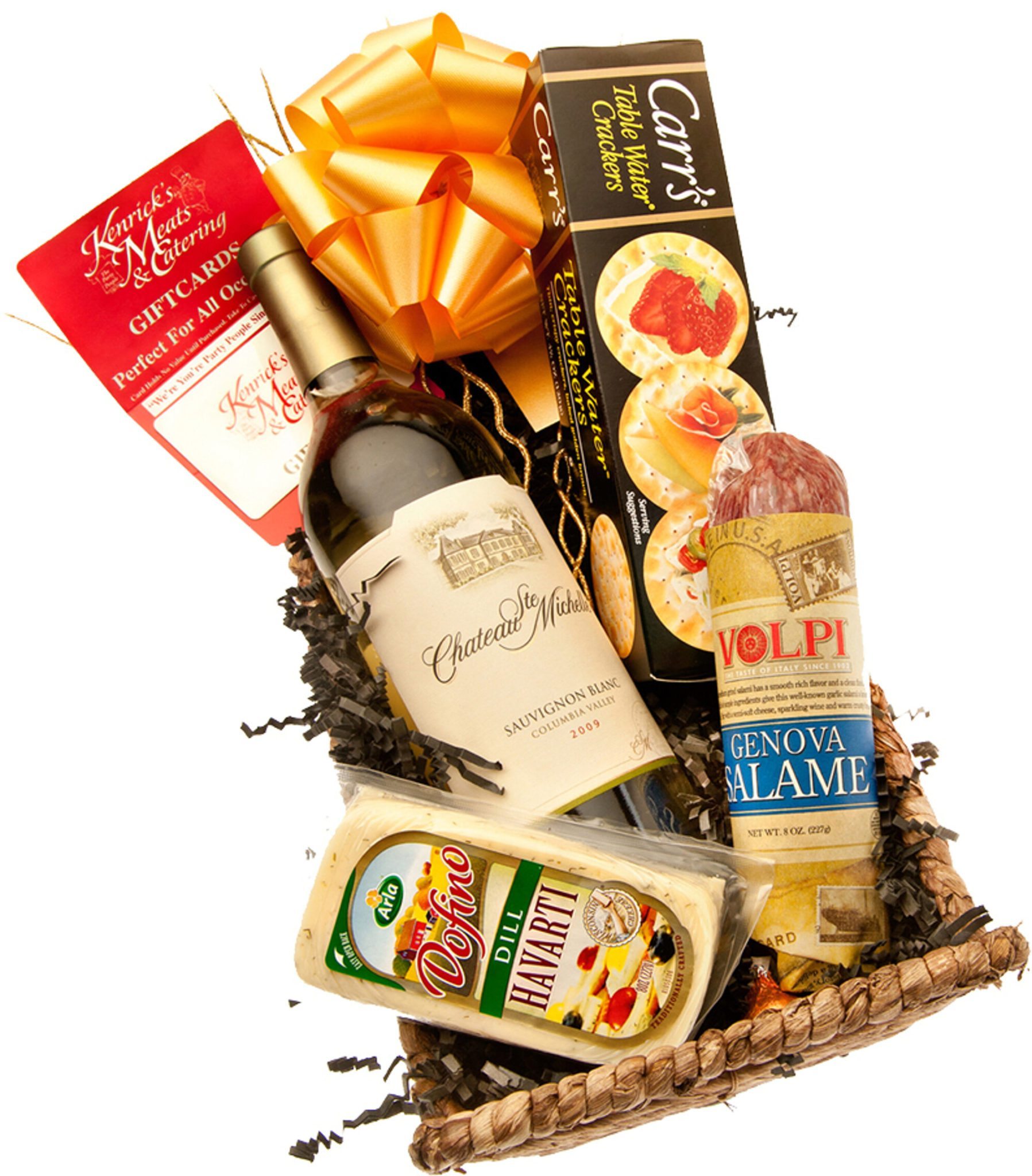 BBQ, Meat, & Cheese Wine Gift Basket - wine gift baskets - USA