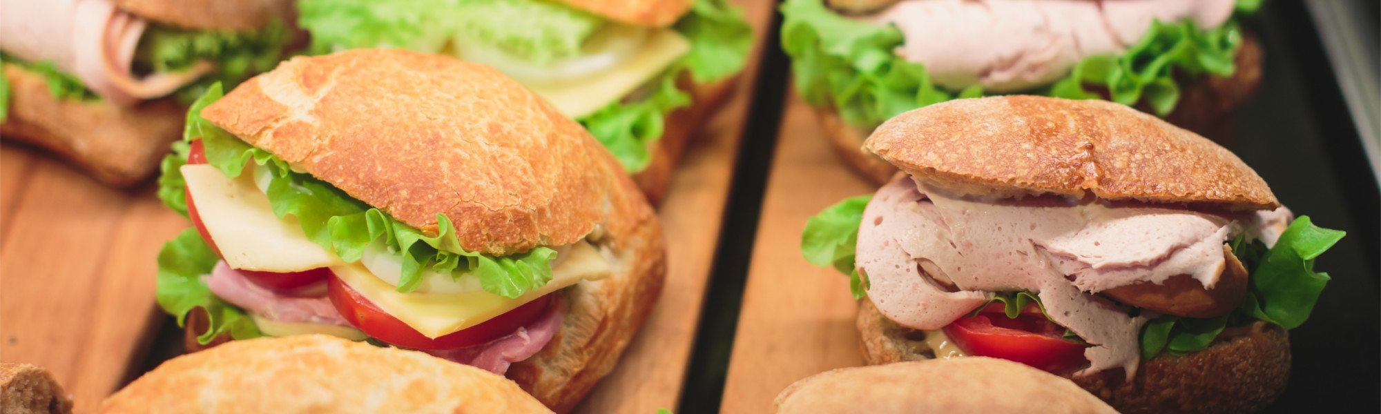 Food made by corporate catering for an event in St. Louis, MO